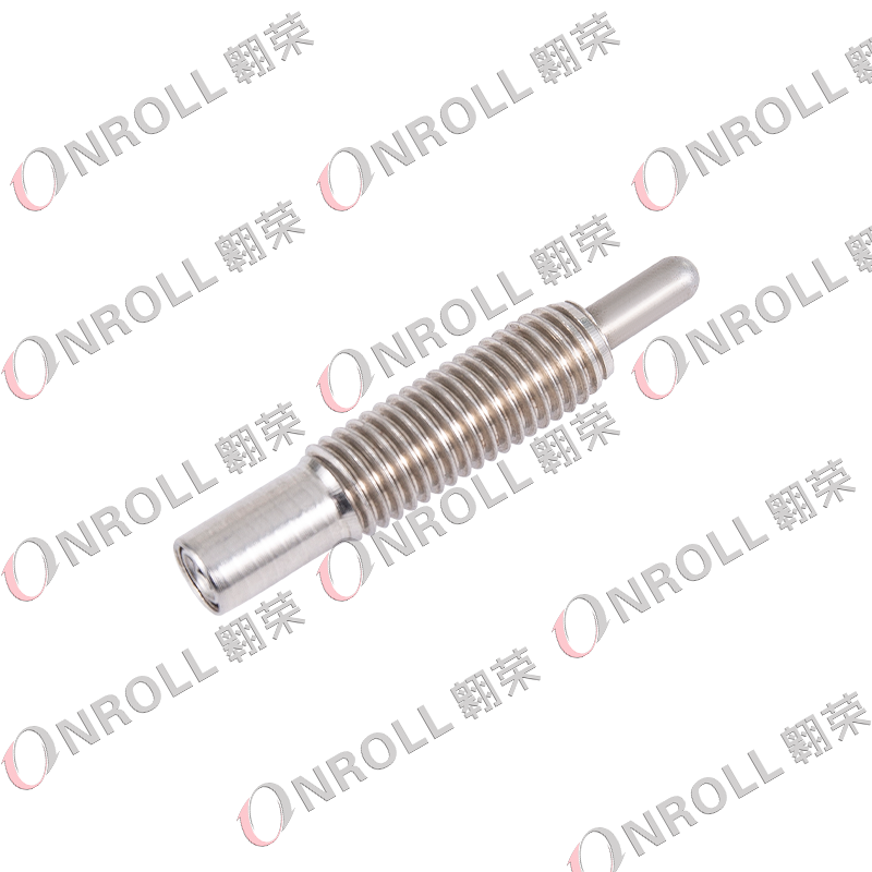 Piston cu arc Tip corp din oțel inoxidabil Tipuri de sarcină ușoară Poziționarea arcurilor Știft telescopic